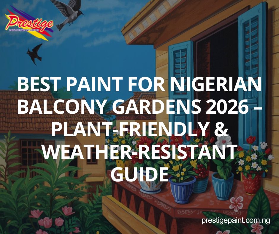 best paint for Nigerian balcony gardens