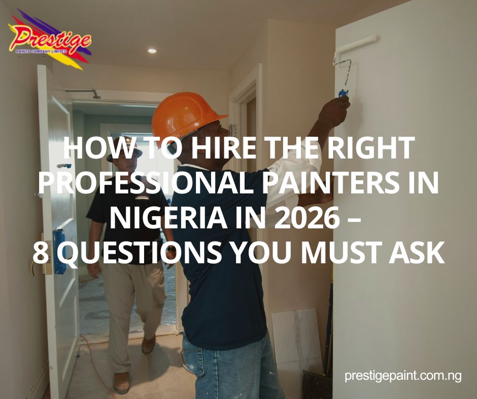 hire professional painters Nigeria