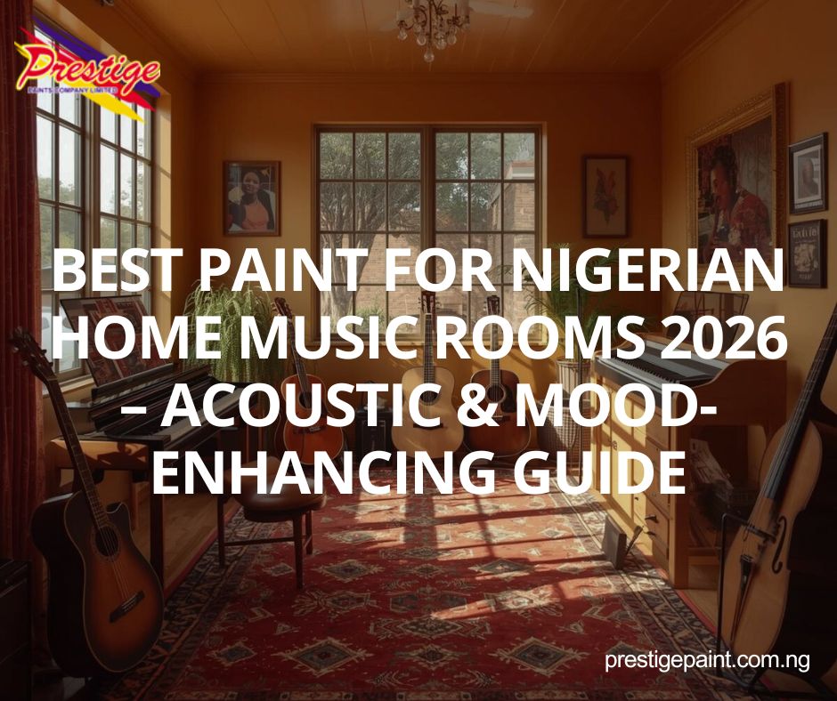 best paint for Nigerian home music rooms