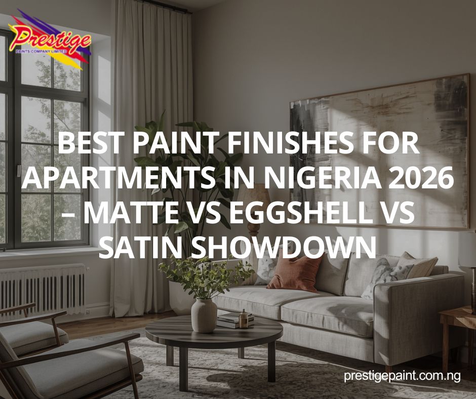 best paint finishes for apartments Nigeria
