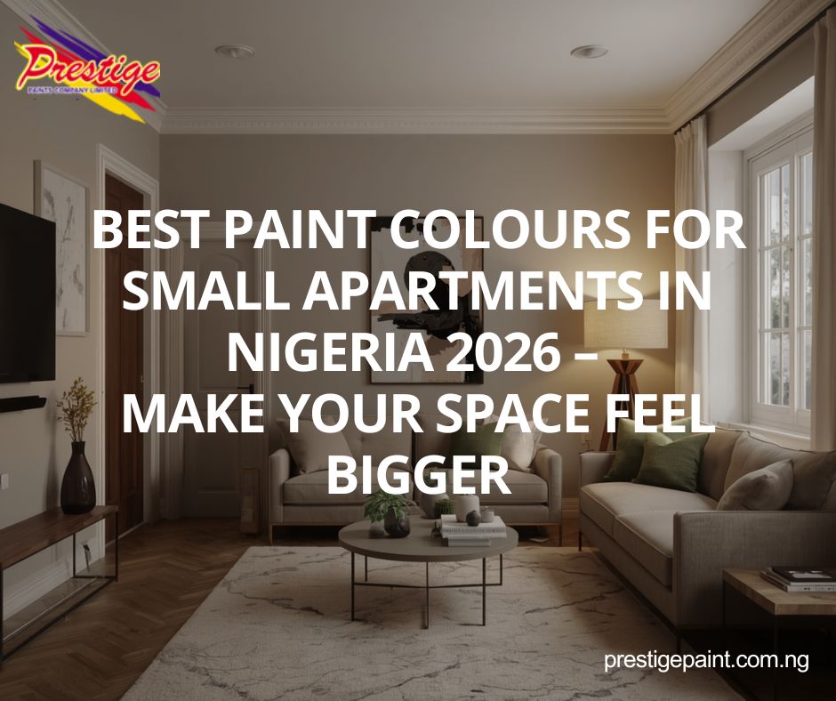 best paint colours for small apartments Nigeria