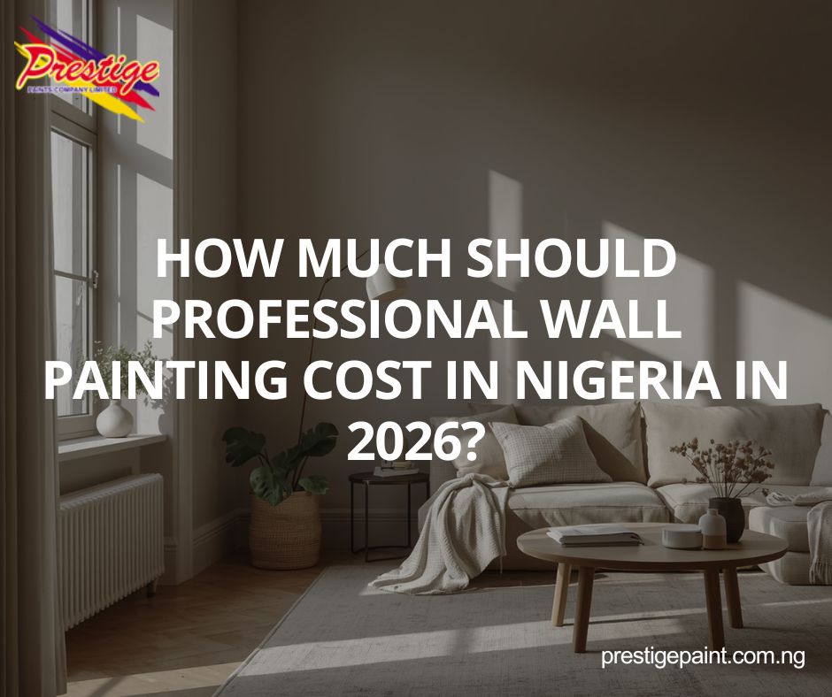 professional wall painting cost Nigeria