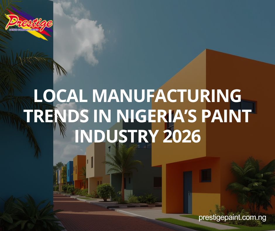 local manufacturing paint industry Nigeria 2026