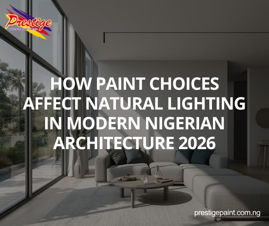 paint natural lighting Nigerian architecture 2026