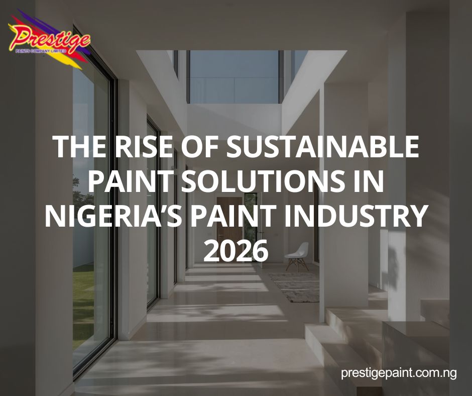 sustainable paint solutions Nigeria 2026