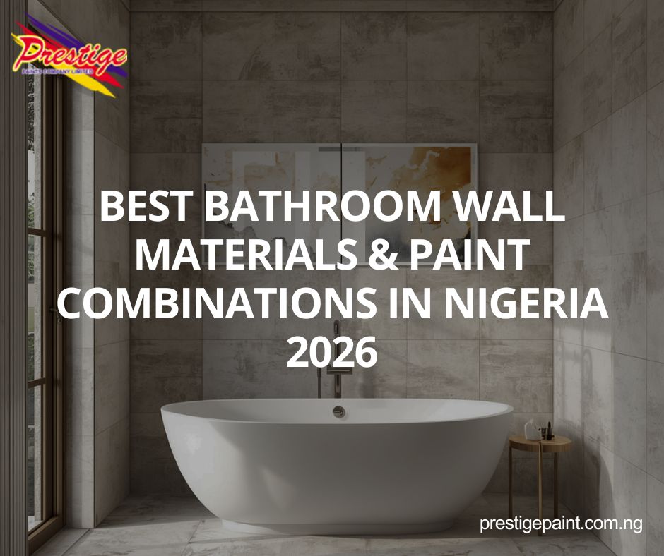 best bathroom wall materials Nigeria