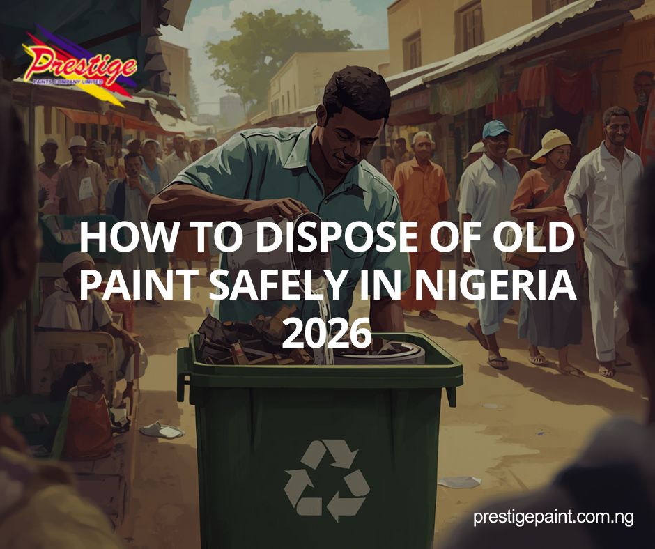 how to dispose of old paint safely