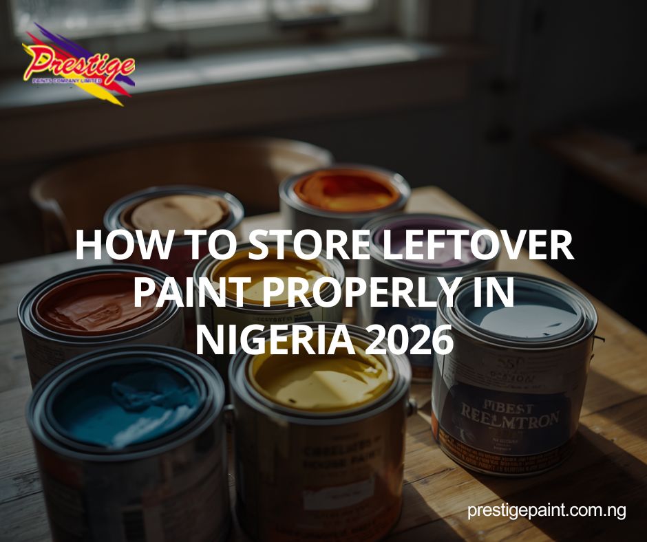 how to store leftover paint Nigeria