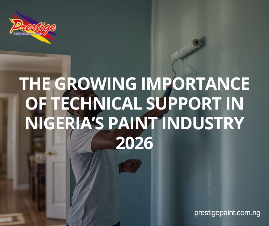 technical support paint industry Nigeria 2026