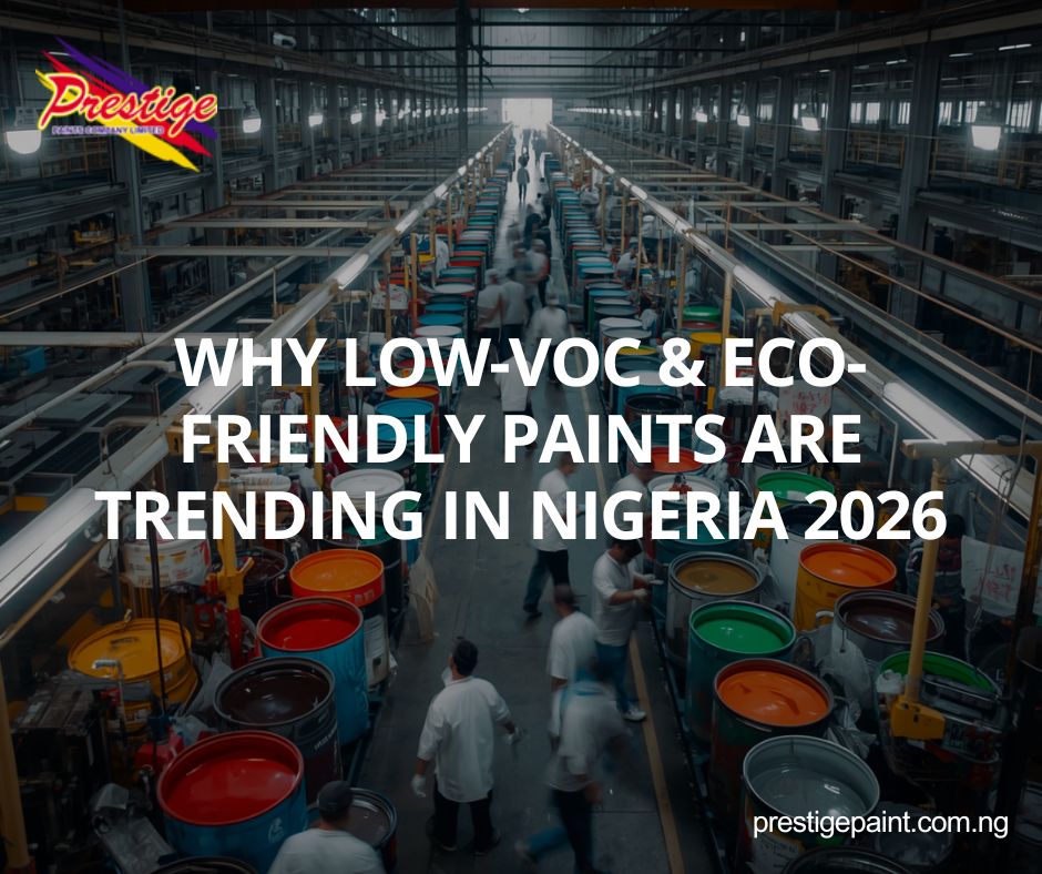 low VOC eco friendly paints Nigeria 2026