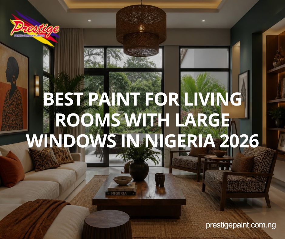 best paint for living rooms with large windows Nigeria