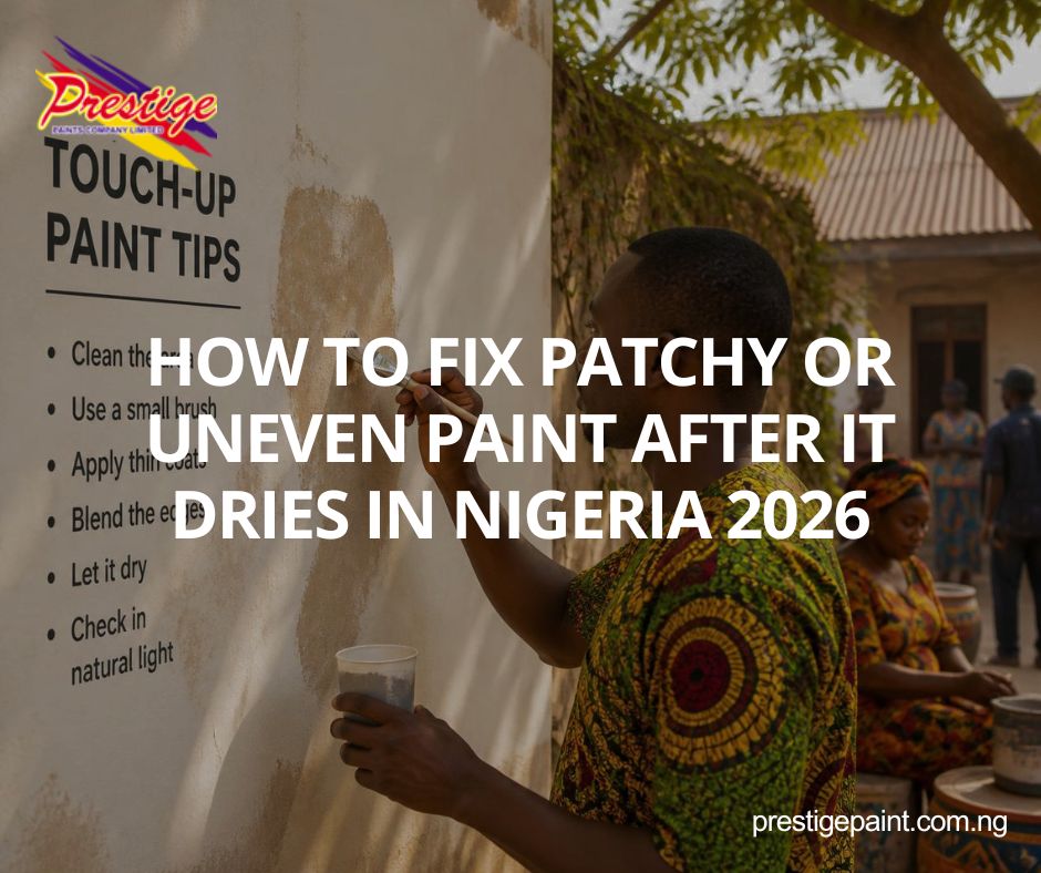 fix patchy uneven paint Nigeria