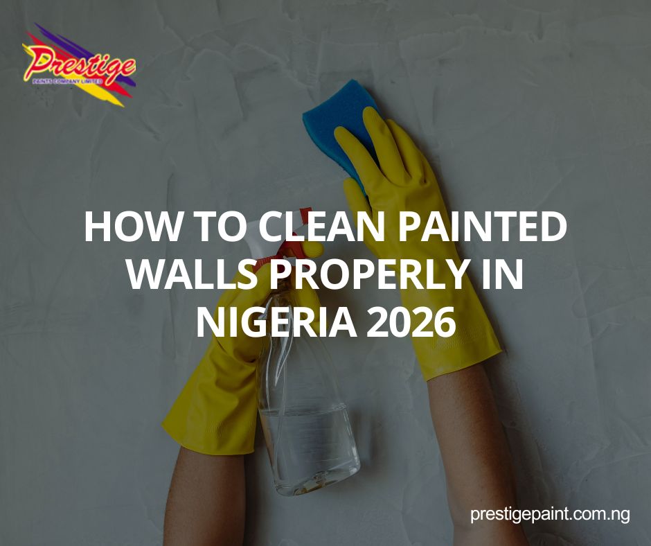 how to clean painted walls Nigeria