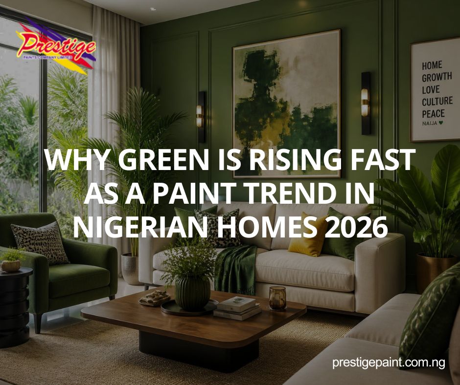 green rising paint trend Nigeria 2026
