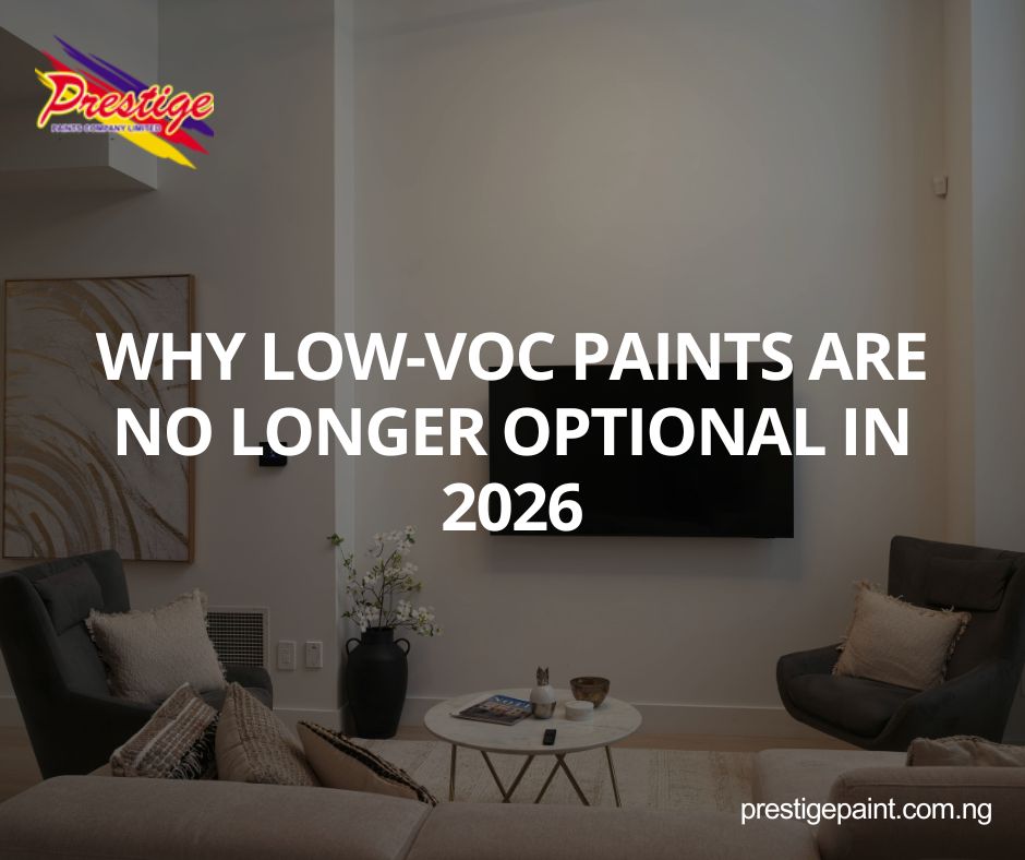 low VOC paints no longer optional 2026